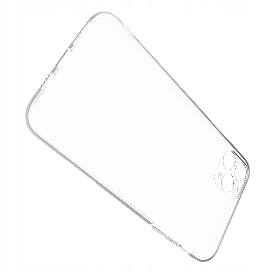 Чехол Clear Case силиконовый с защитой камеры для iPhone 11 Pro Max, прозрачный фото