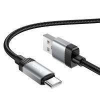 Кабель USB HOCO X117 Star USB - Type-C, 3A, 1 м, черный фото