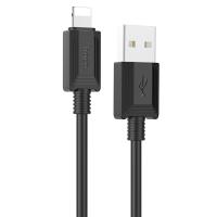 Кабель USB HOCO X73 USB - Lightning, 2.4А, 1 м, черный фото