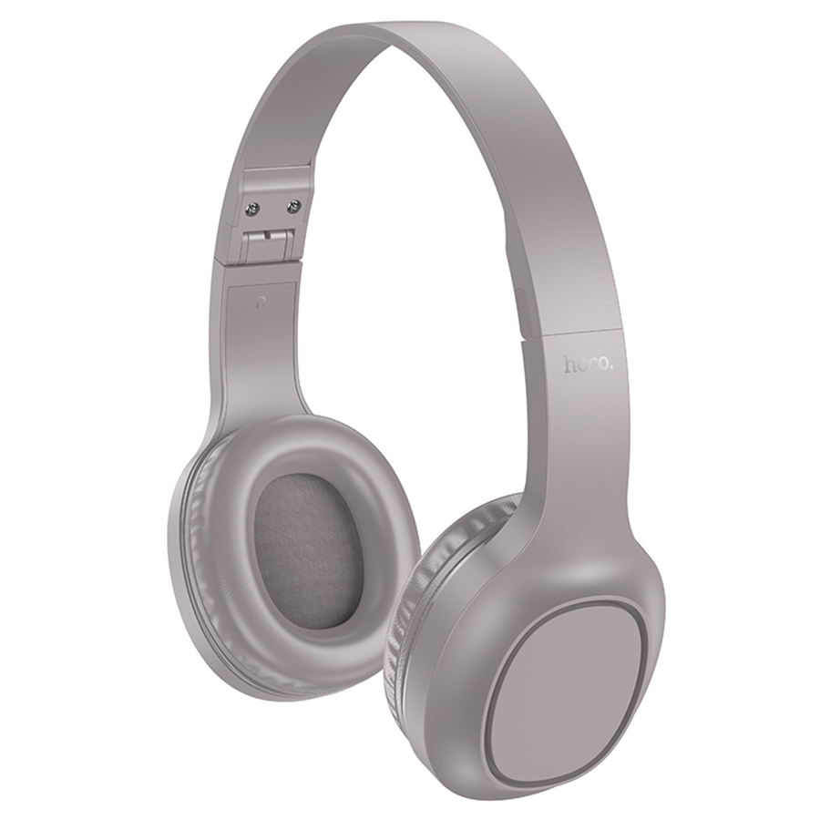 Беспроводные наушники накладные HOCO W46 Charm, Bluetooth, коричневый фото