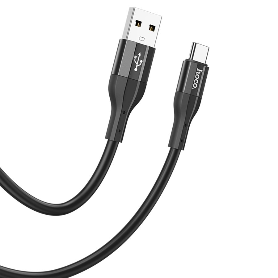 Кабель USB HOCO X72 Creator USB - Type-C, 3A, 1 м, черный фото
