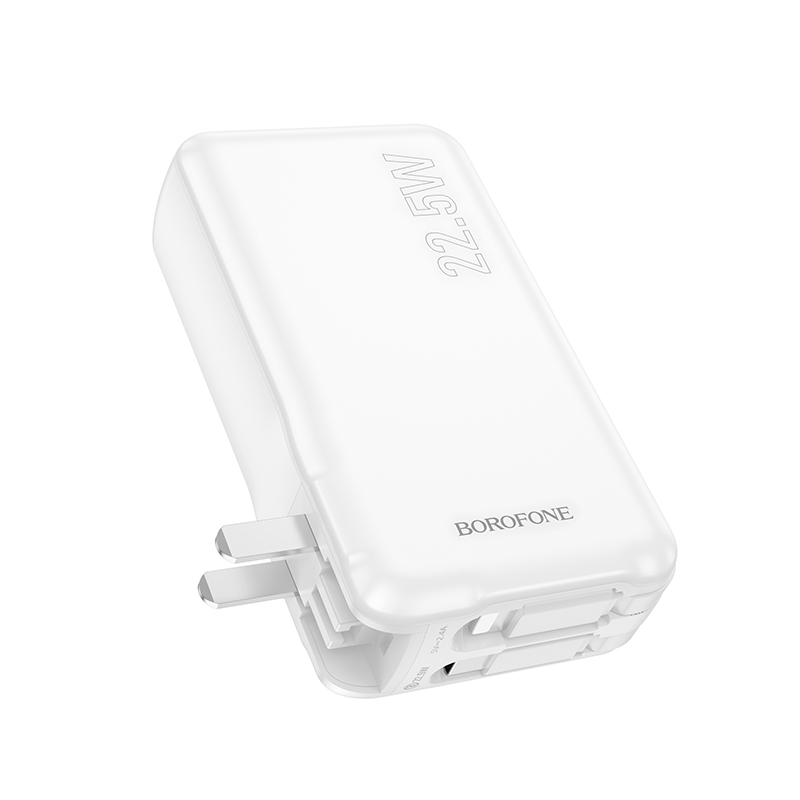 Портативный аккумулятор BOROFONE BJ39 Follower, 22.5W, 10000 мА⋅ч, белый фото