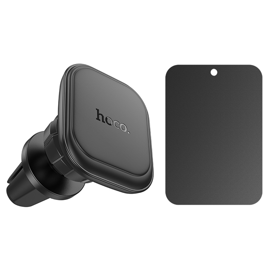 Автомобильный держатель HOCO H29 Brilliant, магнитный, на воздуховод, черный фото