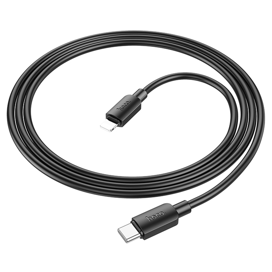 Кабель USB-C HOCO X96 Hyper Type-C - Lightning, 20W, 1 м, черный фото
