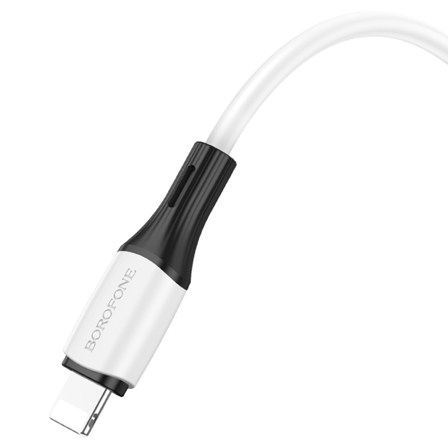Кабель USB-C BOROFONE BX79 Type-C - Lightning, 20W, 1 м, белый фото