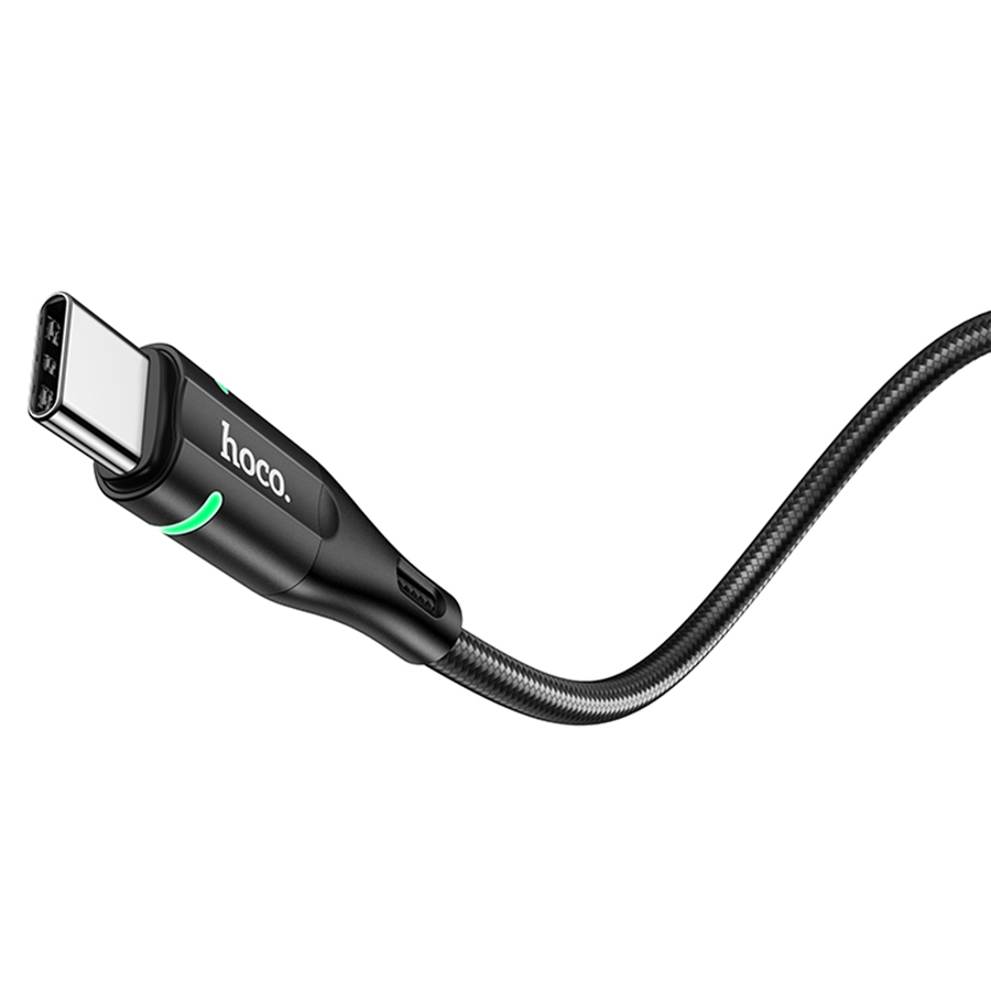 Кабель USB HOCO U93 Shadow USB - Type-C, 2.4А, 1.2 м, черный оптом недорого с доставкой Кабель USB HOCO U93 Shadow USB - Type-C, 2.4А, 1.2 м, черный фото