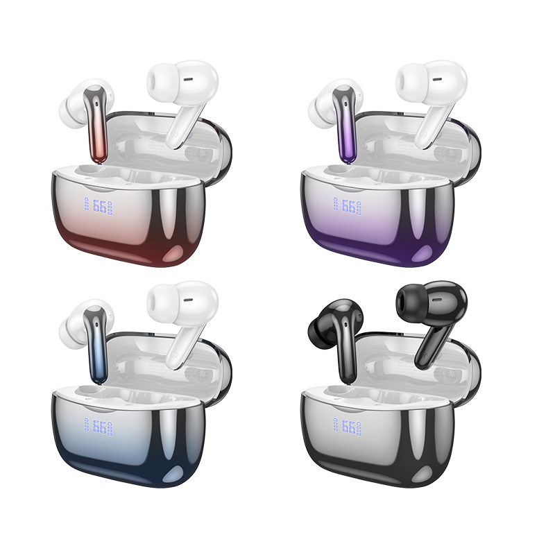 Беспроводные наушники TWS HOCO EQ16 Shine, Bluetooth 5.3, черный фото