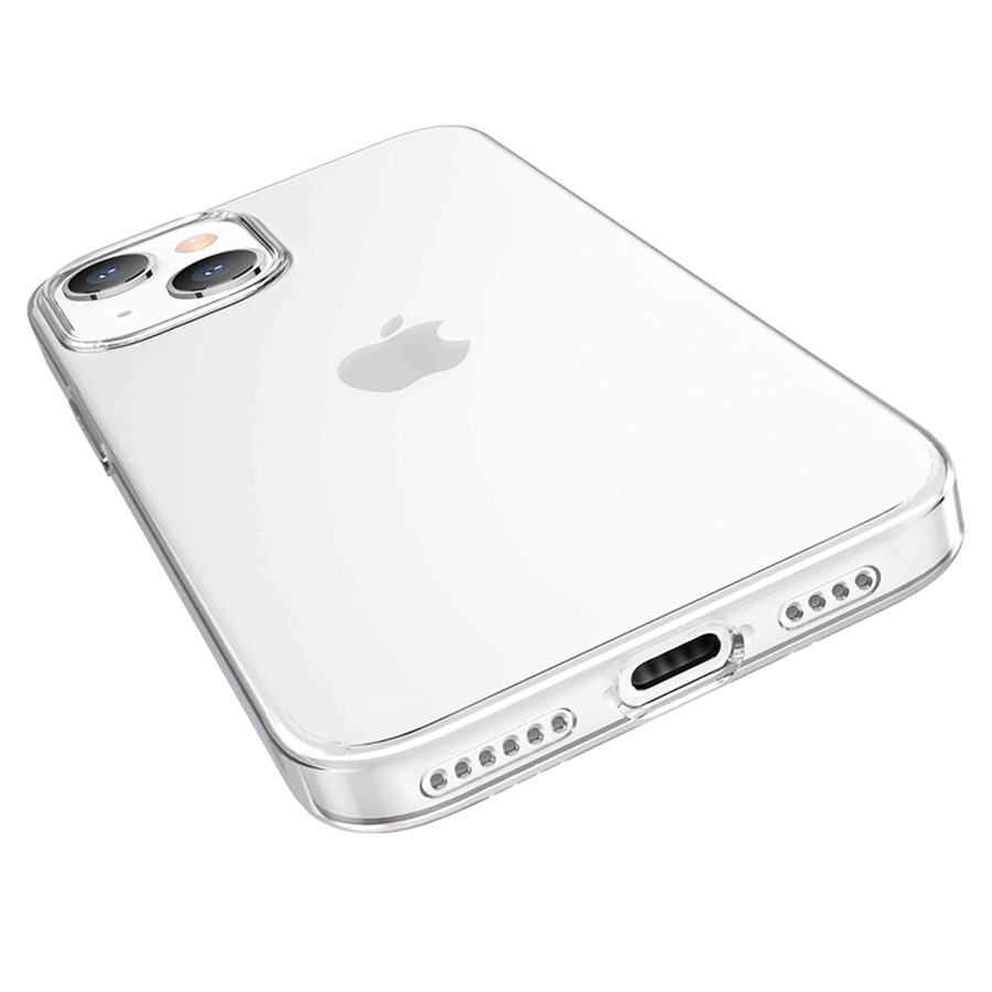 Чехол HOCO TPU Light Series для iPhone 14 Plus 6.7", прозрачный фото
