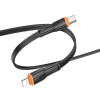 Кабель USB-C BOROFONE BX118 Esplendido Type-C - Lightning, 27W, 1 м, черный фото