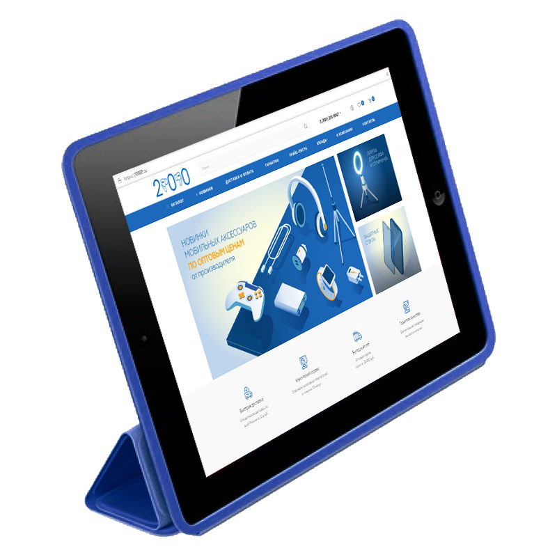 Чехол Smart Case для iPad Pro 11" 2018, синий (21) фото