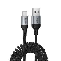Кабель USB HOCO X121 Nuevo USB - Type-C, 3A, 1 м, черный фото