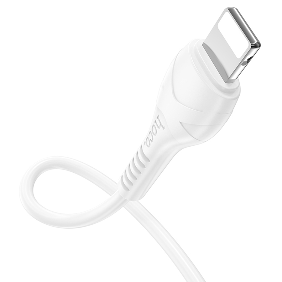 Кабель USB-C HOCO X37 Cool Type-C - Lightning, 1 м, белый фото