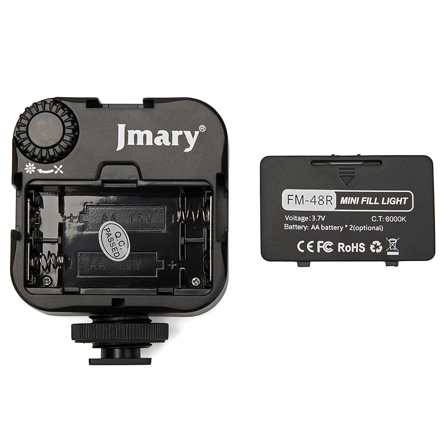 Светодиодный осветлитель JMARY FM-48R, черный фото