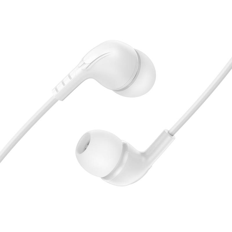 Проводные наушники BOROFONE BM83 Craft, Jack 3.5mm, 1.2 м, белый фото