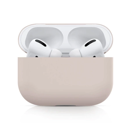 Чехол силиконовый Case Protection для Airpods Pro, белый камень (7) фото