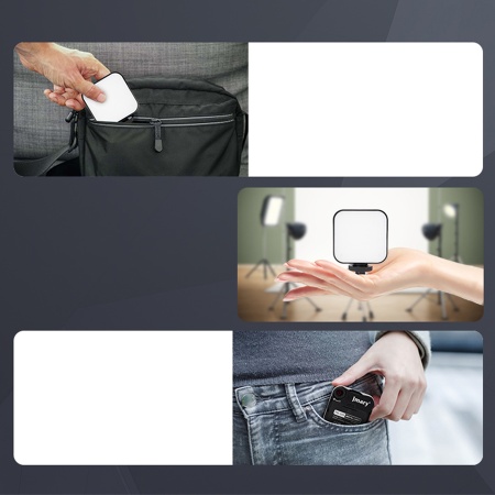 Светодиодный осветлитель JMARY FM-48R, черный фото