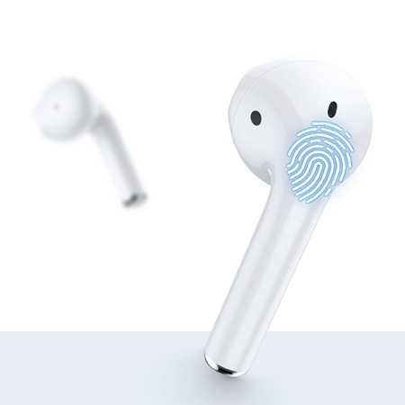 Беспроводные наушники TWS JOYROOM JR-T13, Bluetooth, белый фото