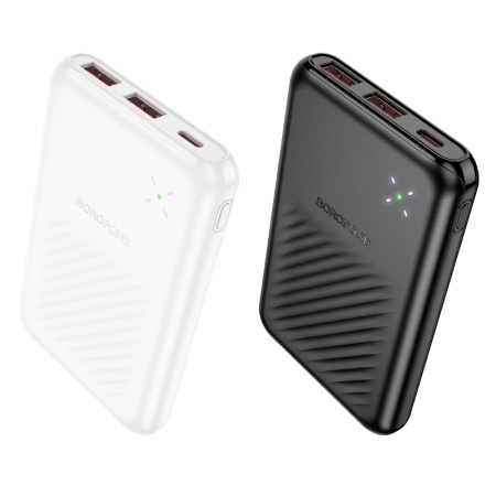 Портативный аккумулятор BOROFONE BJ30 Starlight, 22.5W, 10000 мА⋅ч, белый фото
