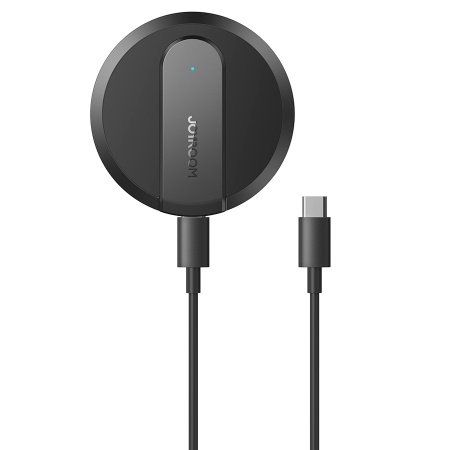 Беспроводное зарядное устройство MagSafe JOYROOM JR-A28 MagSafe для iPhone+Airpods 1xUSB-C с Кабелем Type-C - Type-C, 2.4A, 15W, темно-синий фото