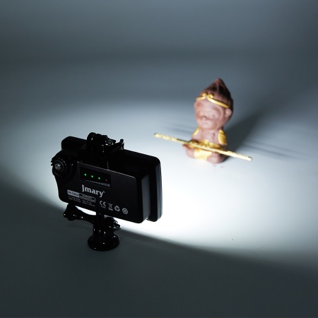 Светодиодный осветлитель JMARY FM-72RGB, 3000mAh, черный фото