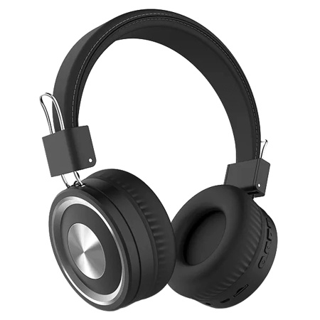 Беспроводные наушники накладные SODO SD-1002, Bluetooth + AUX, черный фото