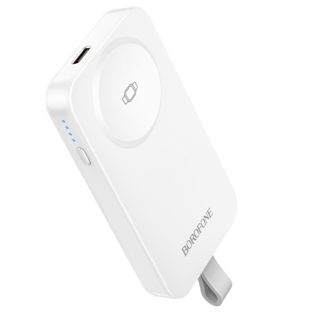 Портативный аккумулятор BOROFONE BJ61 Emergency, для Apple watch, 2500 мА⋅ч, белый фото