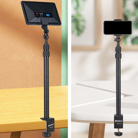 Штатив-струбцина JMARY MT-49, настольный, 42,5 - 98 см, черный фото