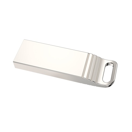 USB флеш-накопитель BOROFONE BUD1 Nimble, USB 2.0, 64GB, серебристый фото