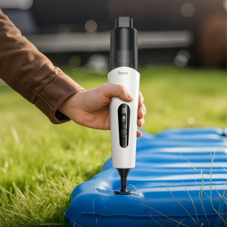 Автомобильный пылесос HOCO ZP16 Wave, 3600mAh, белый