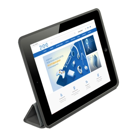 Чехол Smart Case для iPad Air 2, темно-серый (15) фото