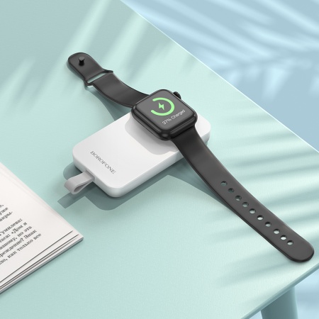 Портативный аккумулятор BOROFONE BJ61 Emergency, для Apple watch, 2500 мА⋅ч, белый фото