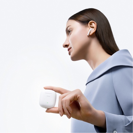 Беспроводные наушники TWS JOYROOM JR-T13, Bluetooth, белый фото