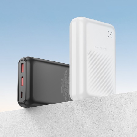Портативный аккумулятор BOROFONE BJ30A Starlight, 22.5W, 20000 мА⋅ч, белый фото
