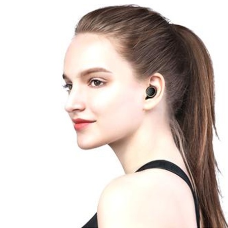 Беспроводные наушники TWS JOYROOM JR-T05, Bluetooth, черный фото