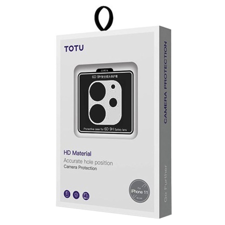 Защитное стекло на заднюю камеру TOTU AB-049 для iPhone 11 Pro/11 Pro Max, белый фото