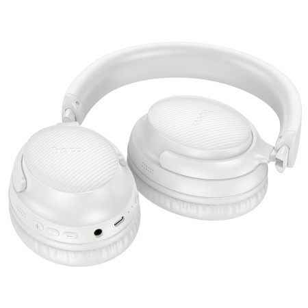 Беспроводные наушники накладные HOCO W53 Tone, Bluetooth, белый фото
