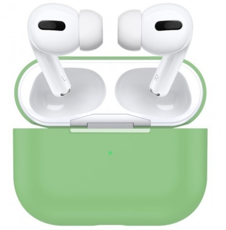 Чехол силиконовый для AirPods 3, зеленый (13) фото