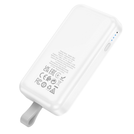 Портативный аккумулятор BOROFONE BJ61 Emergency, для Apple watch, 2500 мА⋅ч, белый фото