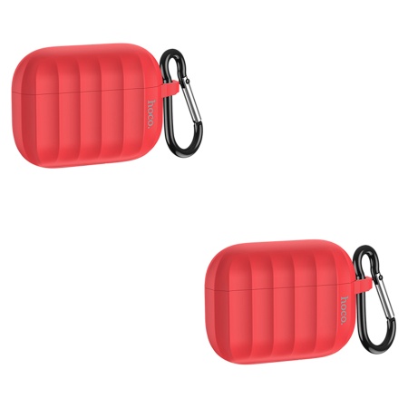 Чехол HOCO WB22 Glory Series для AirPods 3, красный фото