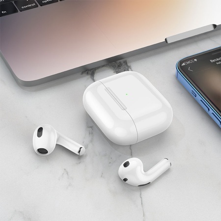 Беспроводные наушники TWS HOCO EW43, Bluetooth, белый фото