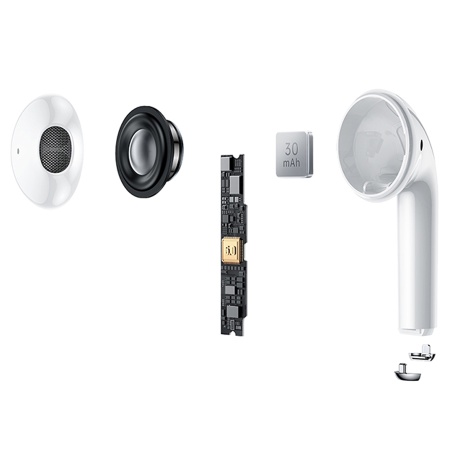 Беспроводные наушники TWS JOYROOM JR-T13, Bluetooth, белый фото