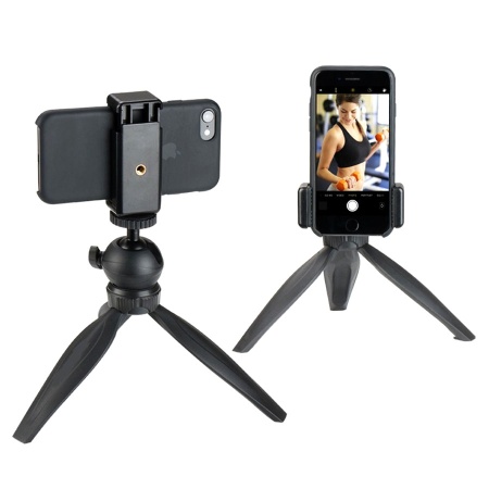 Штатив-трипод/монопод JMARY MT-20, напольный / настольный, 15 - 18,5 см, черный фото