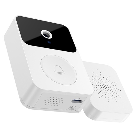 Беспроводной дверной видеозвонок JMARY MF-5, Wi Fi, белый