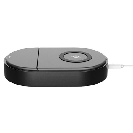 Беспроводное зарядное устройство TOTU CACW-02 Multifuction с Кабелем USB - Micro, черный фото