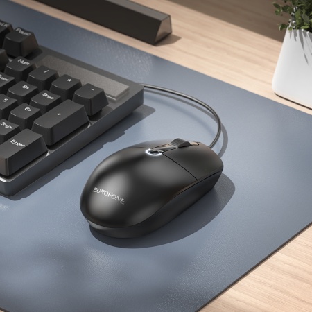 Мышь беспроводная BOROFONE BG17 Morning, Bluetooth, черный