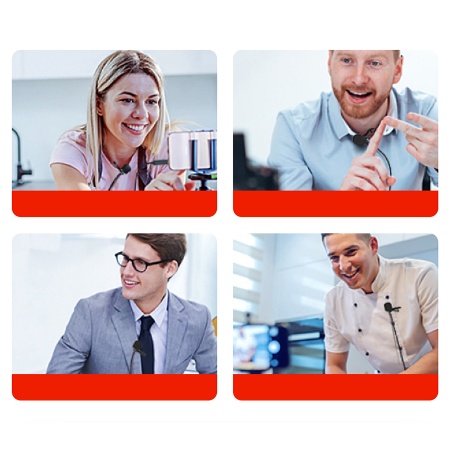 Микрофон петличный проводной JMARY MC-R6, Type-C, 3 м, черный фото