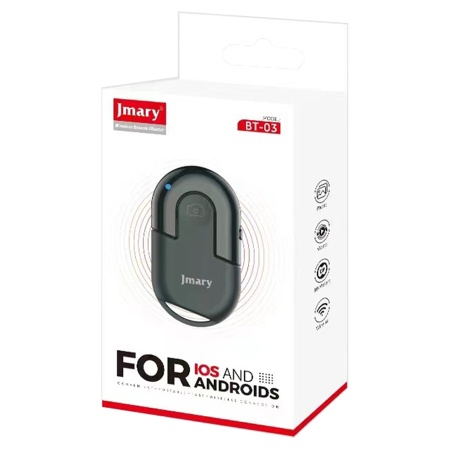 Универсальный пульт для селфи JMARY BT-03, Bluetooth, черный