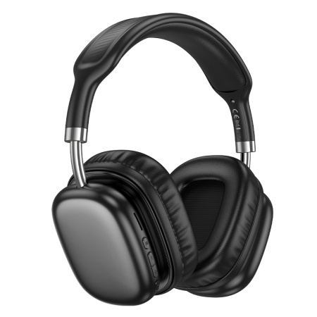 Беспроводные наушники накладные HOCO W52 Wonderful, Bluetooth, черный фото