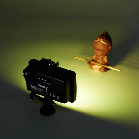 Светодиодный осветлитель JMARY FM-72RGB, 3000mAh, черный фото