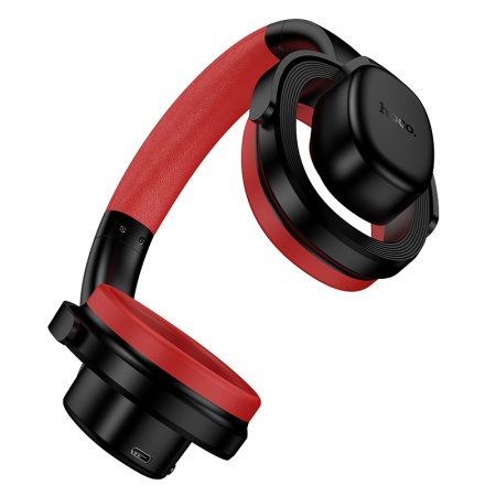 Беспроводные наушники накладные HOCO W67 Rhyme, Bluetooth, черный фото